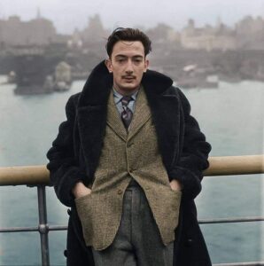 Salvador Dalí em Nova York, 1936.