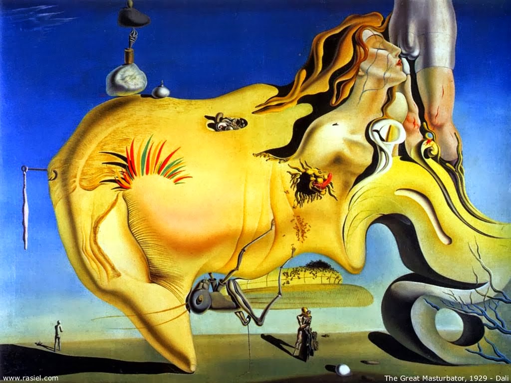 O grande masturbador - Salvador Dalí