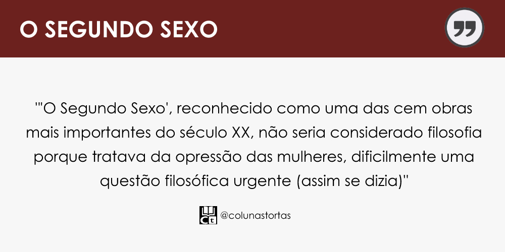 O segundo sexo de Beauvoir