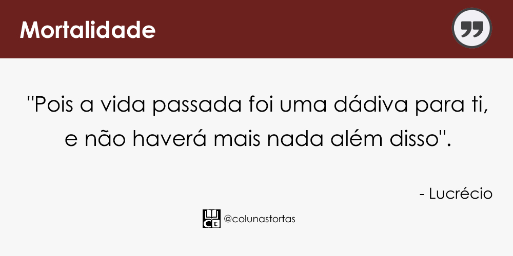 Lucrécio e a mortalidade